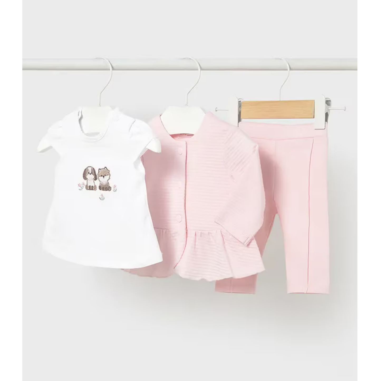 Mayoral - Three Pieces Cotton Set