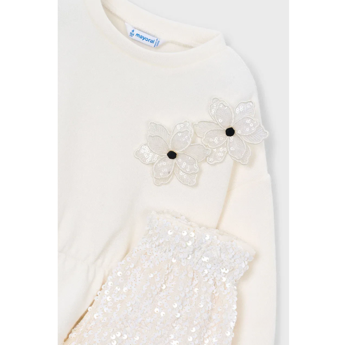 Mayoral - Shiny White Formal Set