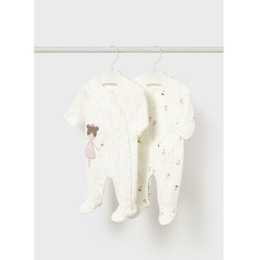 Mayoral - Newborn Baby Girls Princess One Piece