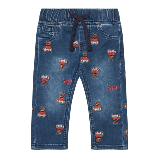 Guess - Baby Boys Bear Jeans