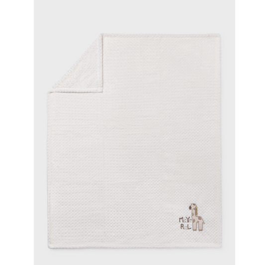 Mayoral - Baby Fur Beige Blanket