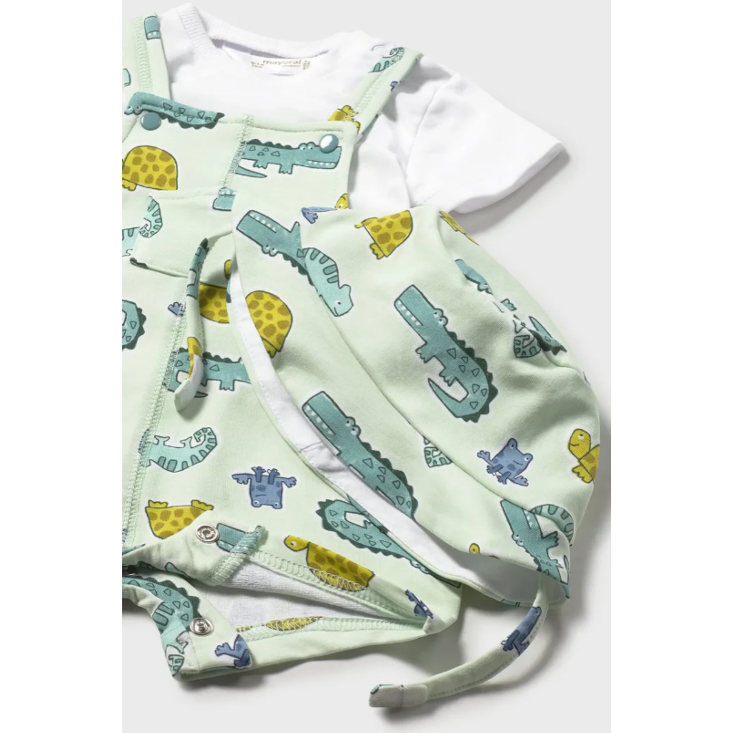 Mayoral - Crocodiles One Piece Set with Hat