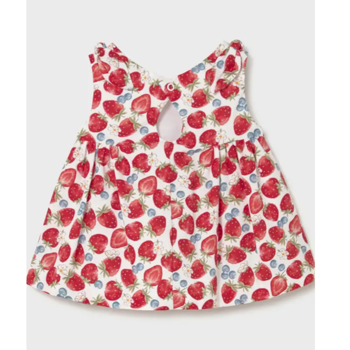 Mayoral - Strawberries Baby Girls Dress