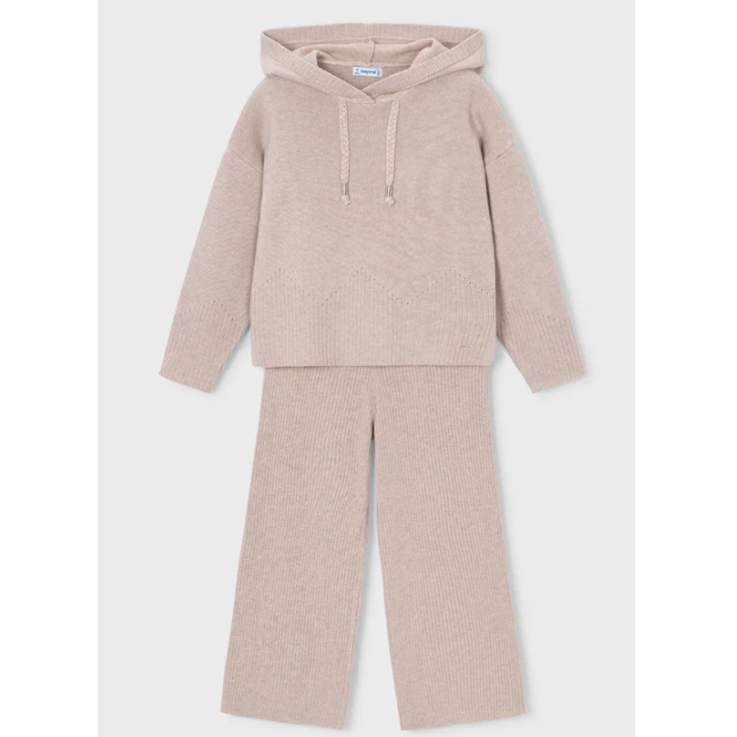 Mayoral - Knitted Beige Girls Set