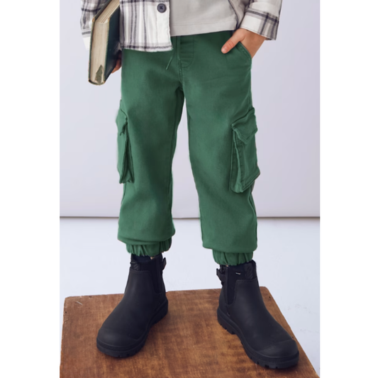 Mayoral - Cargo Mint Trouser