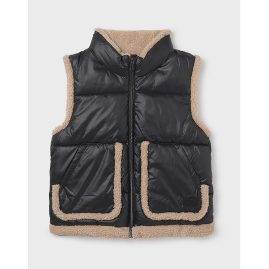 Mayoral - Girls Sheepskin Gilet