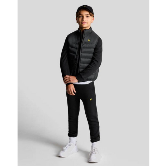 Lyle & Scott - Black Logo Gilet