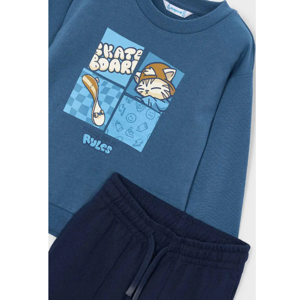 Mayoral - Blue Skate Board Set