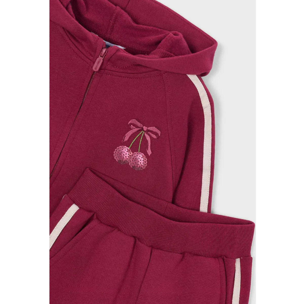 Mayoral - Red Cherry Wide Leg Tracksuit