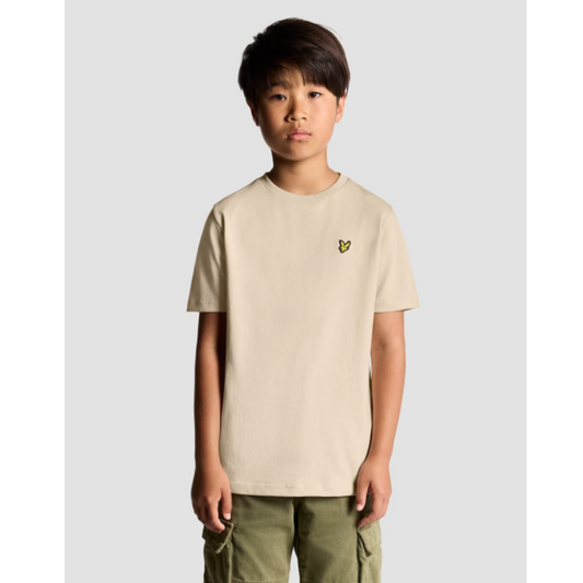 Lyle & Scott - Light Beige Logo Top