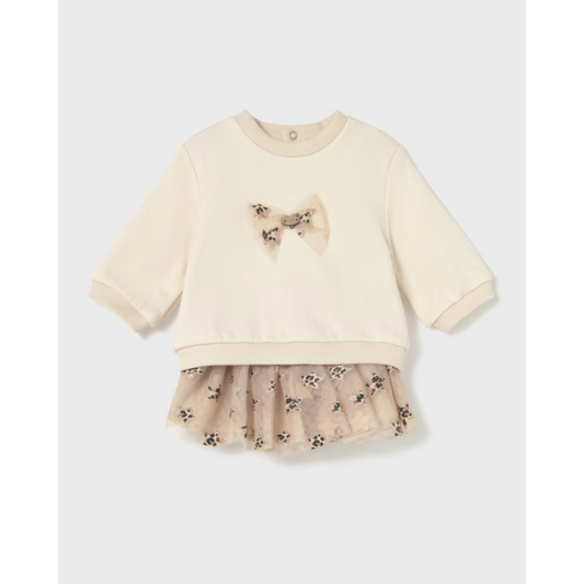 Mayoral - Newborn Tulle Skirt & Jumper Set