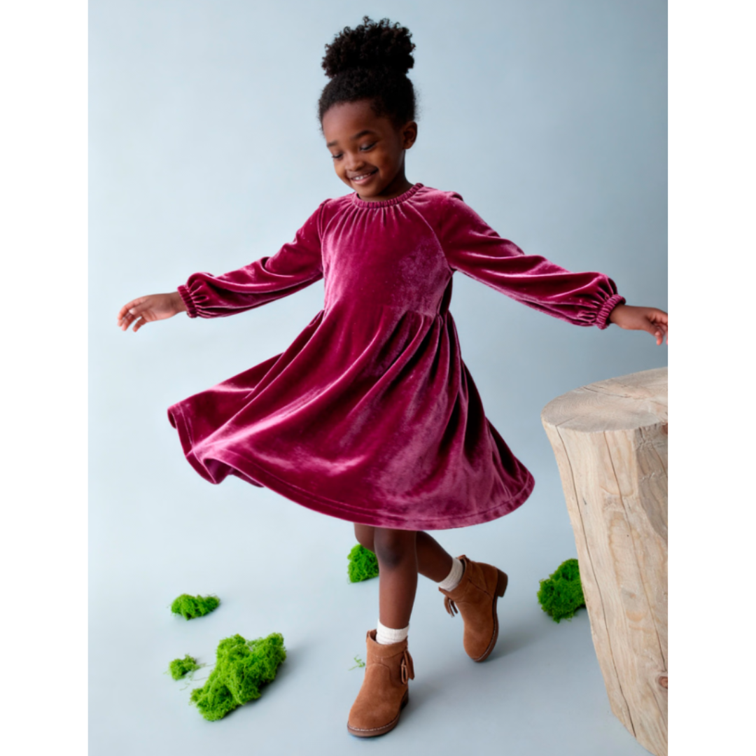 Mayoral - Velvet Celebrating Dress