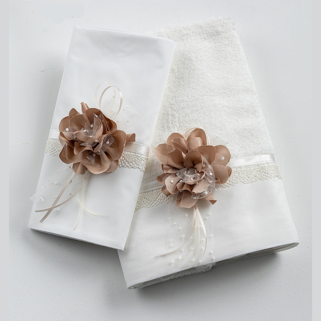 Girls Christening Oilcloths - Code: LK Jolanda Ivory