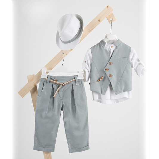 Κουστούμι Βάπτισης - Κωδικός: S26 Enrique Grey