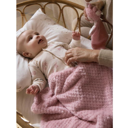 Mayoral - Baby Fur Pink Blanket