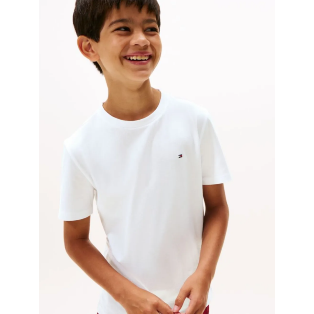 Tommy Hilfiger - White Boys Basic Top