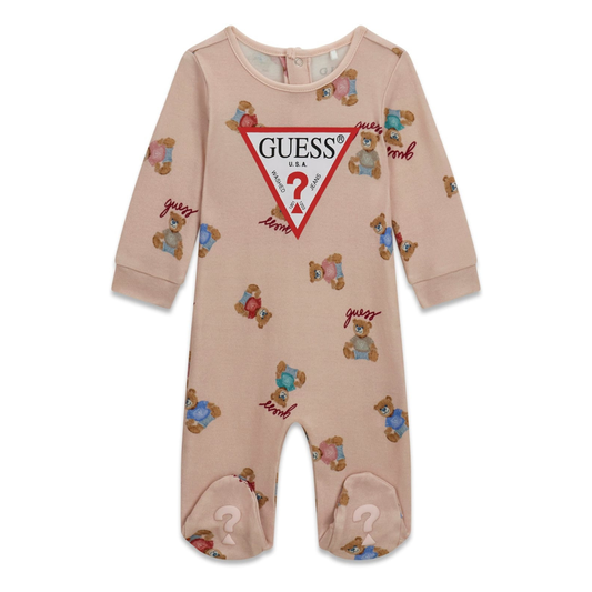Guess - Light Pink Full of Bears Romper