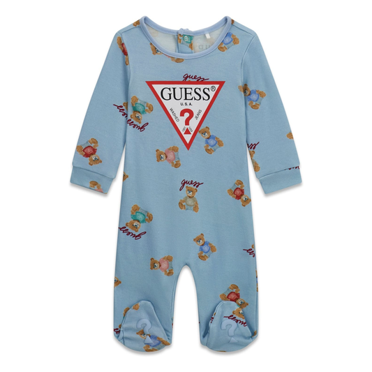 Guess - Light Blue Full of Bears Romper