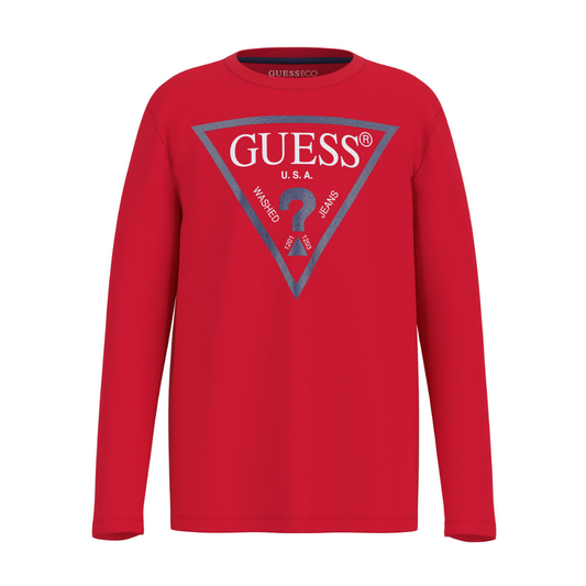 Guess - Red Basic Logo Top