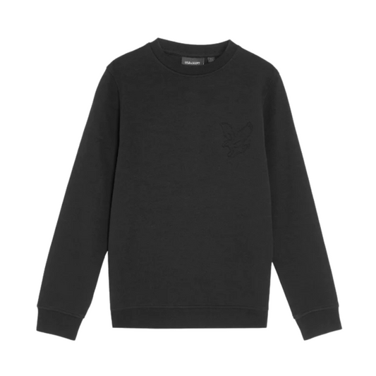 Lyle & Scott - Black Big Logo Sweatshirt