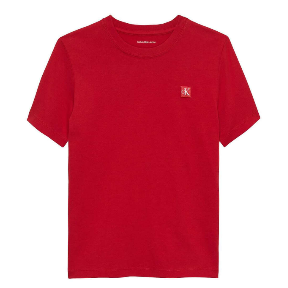 Calvin Klein - Red Unisex Small Logo Top