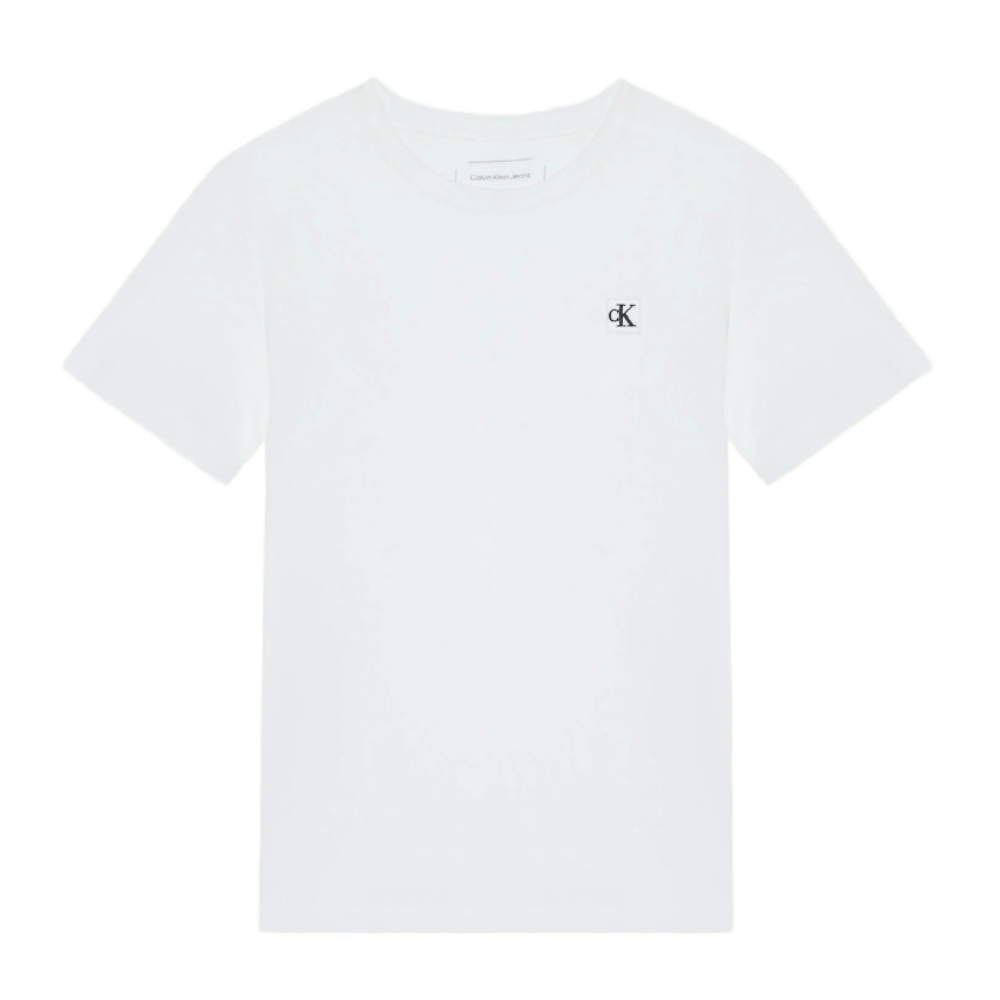 Calvin Klein - White Unisex Small Logo Top