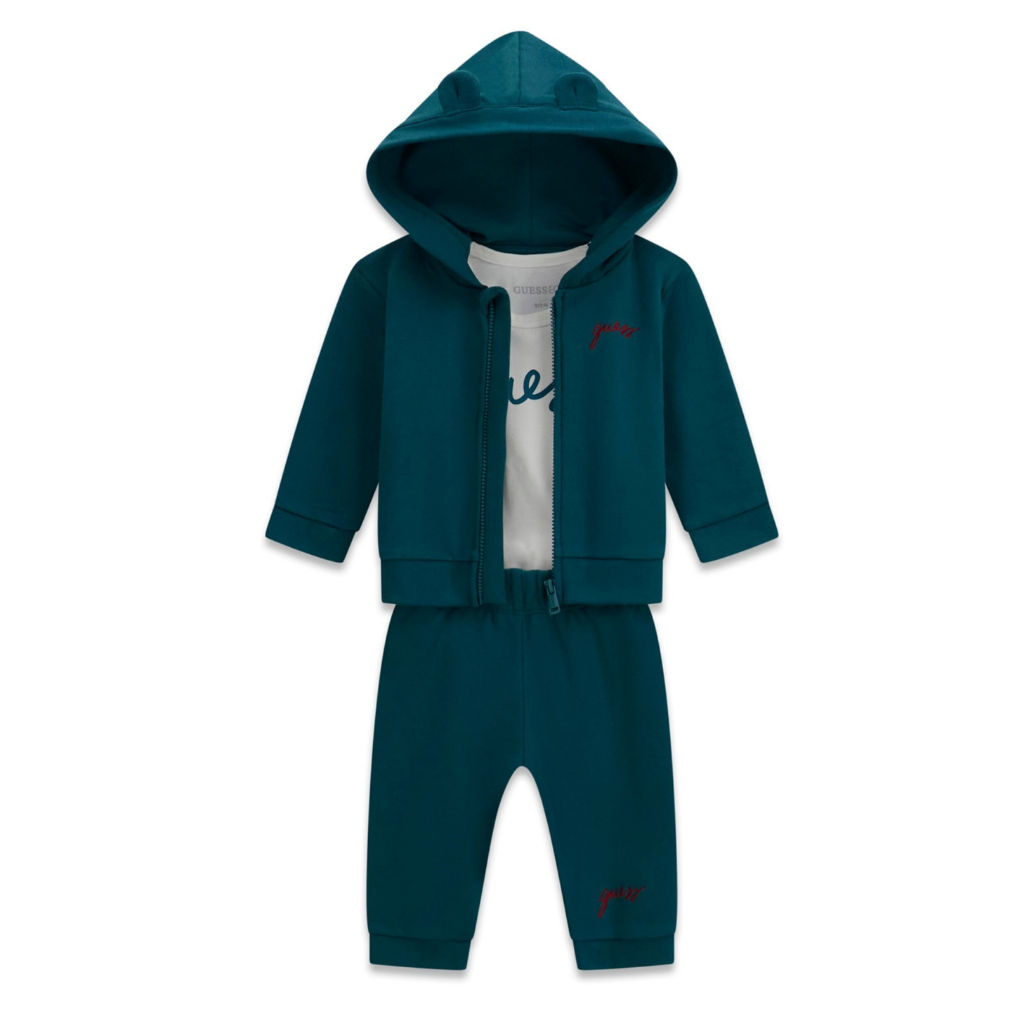 Guess - Green 3-Pieces Newborn Set