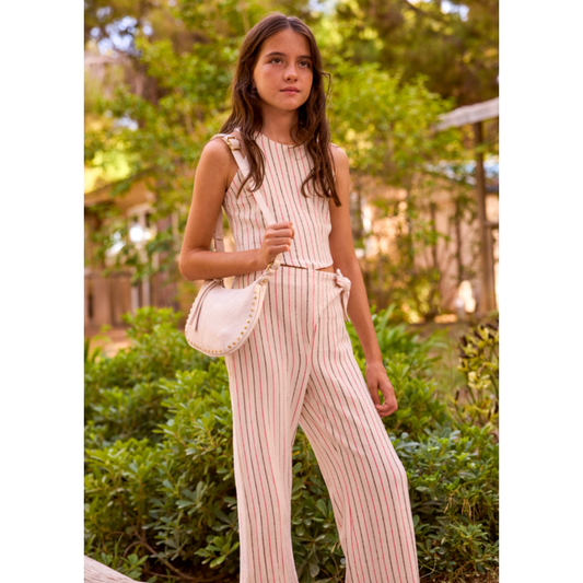 Mayoral - Hard Linen Set with Long Trouser