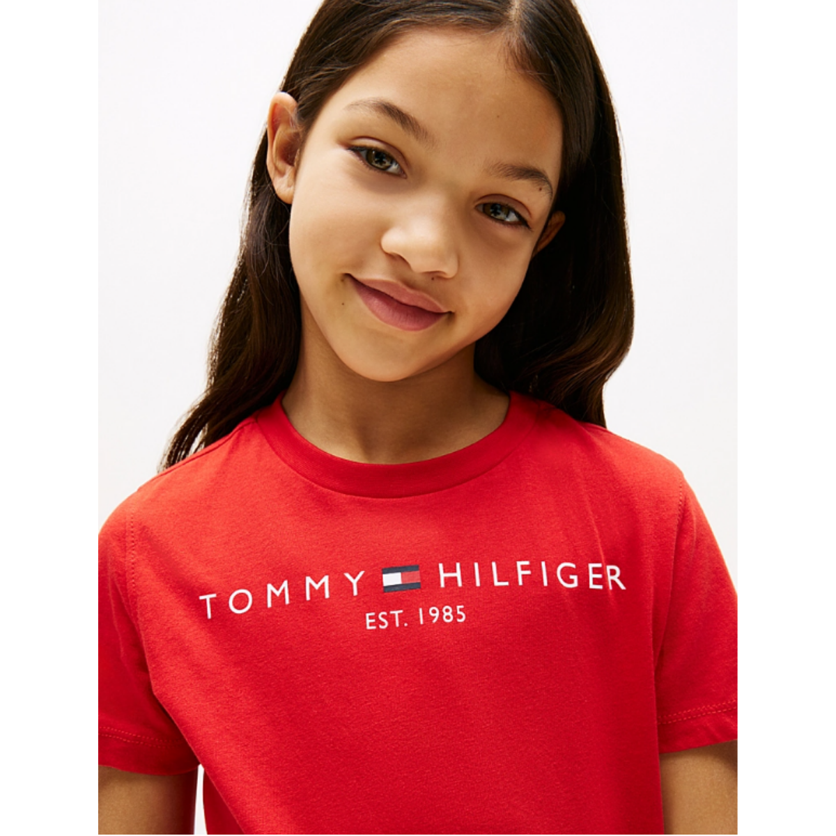 Tommy Hilfiger - Red Unisex Essential Top