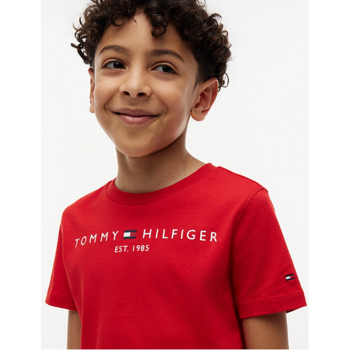 Tommy Hilfiger - Red Unisex Essential Top