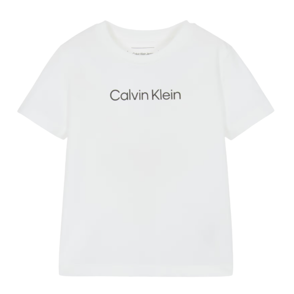 Calvin Klein - White Unisex Logo Top