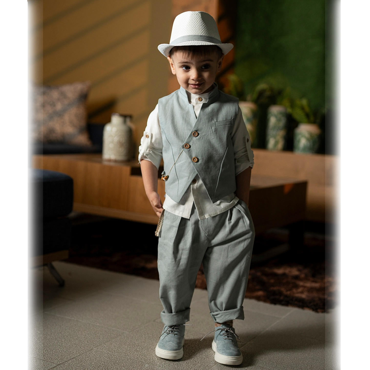 Κουστούμι Βάπτισης - Κωδικός: S26 Enrique Grey