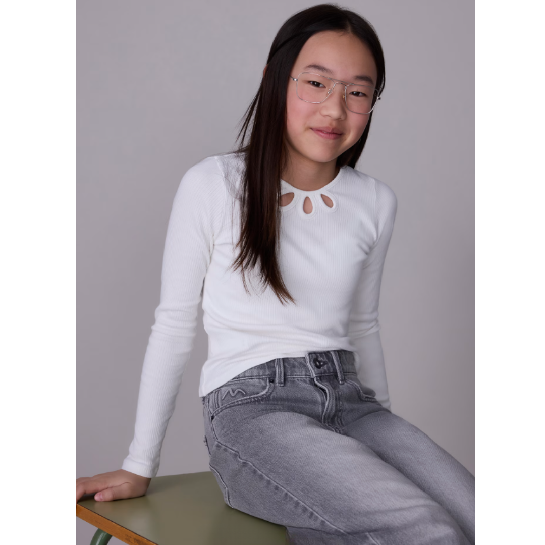 Mayoral - Formal Cotton White Top