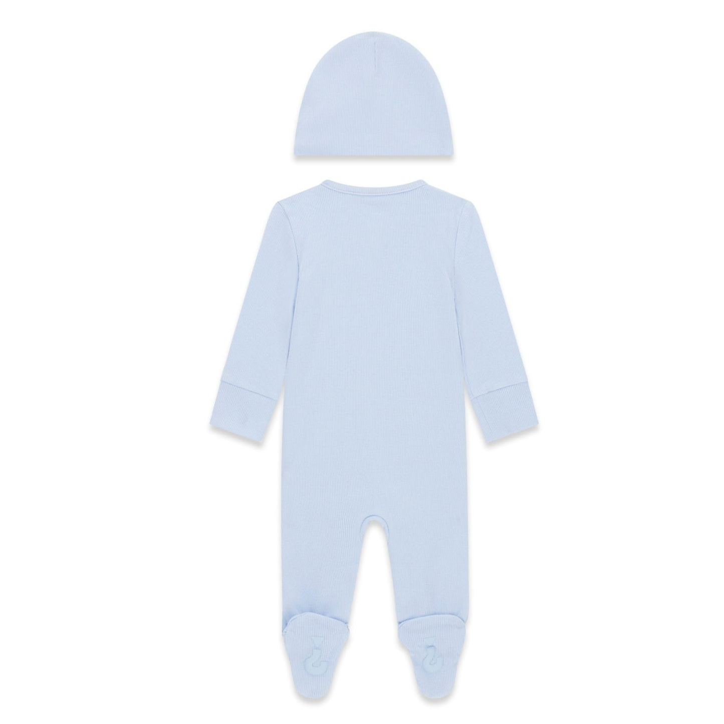 Guess - Light Blue Bear Romper with Hat