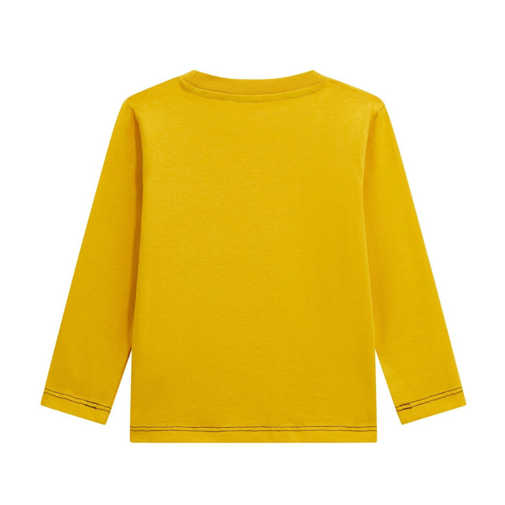 Guess - Yellow Boys Car Logo Top