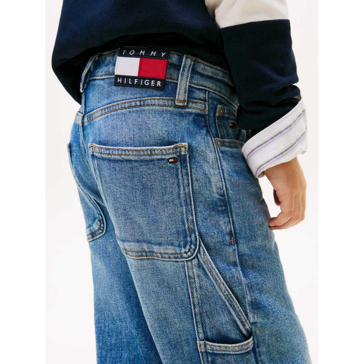 Tommy Hilfiger - Wide Leg Denim Jeans