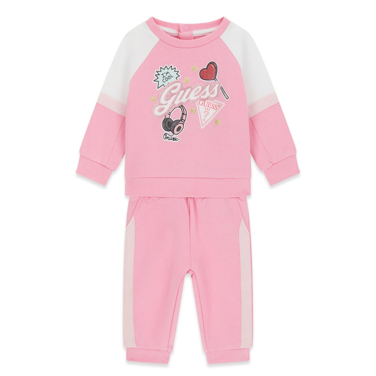 Guess - Two Pieces Pinky Cotton Set
