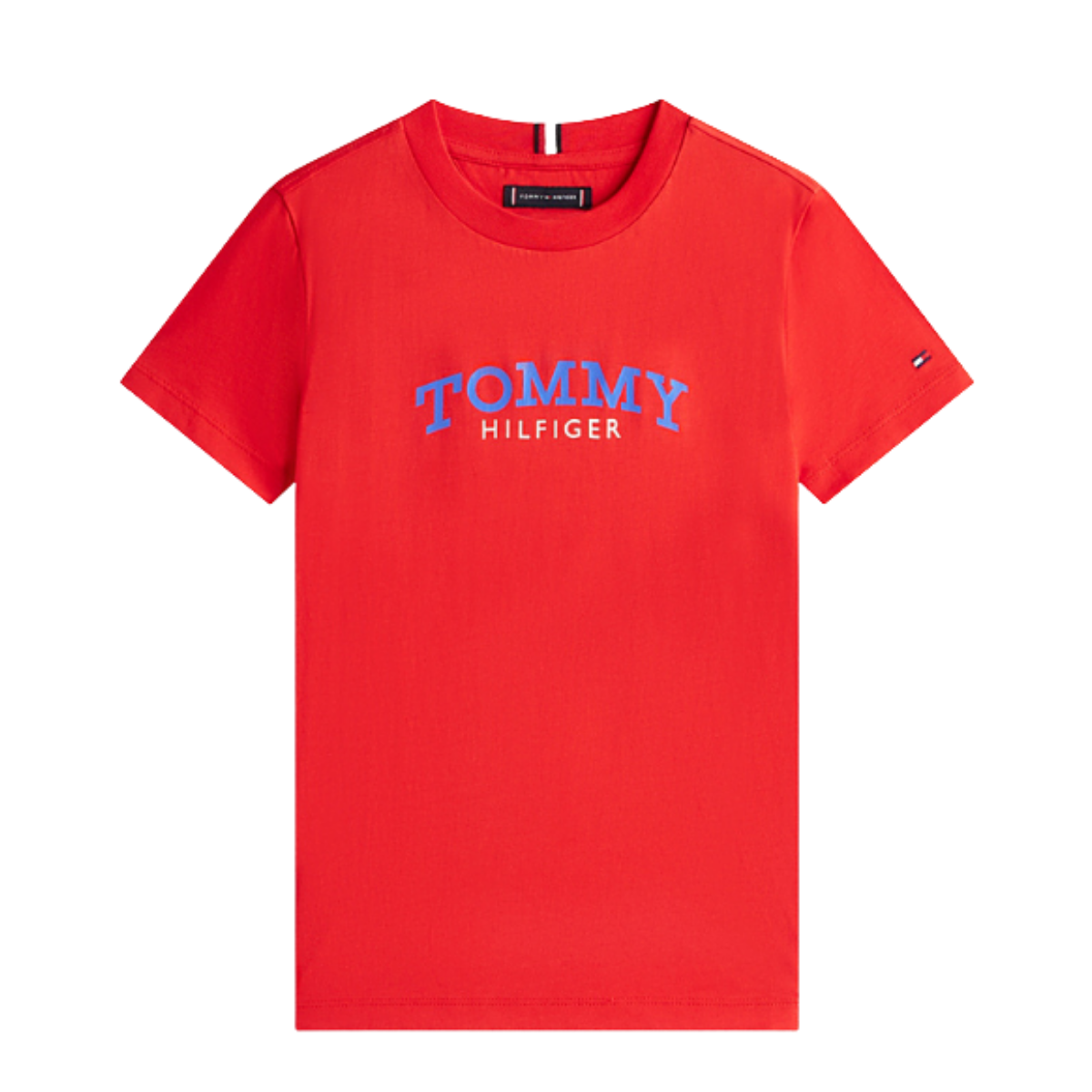 Tommy Hilfiger - Cotton Electric Red Heritage Top