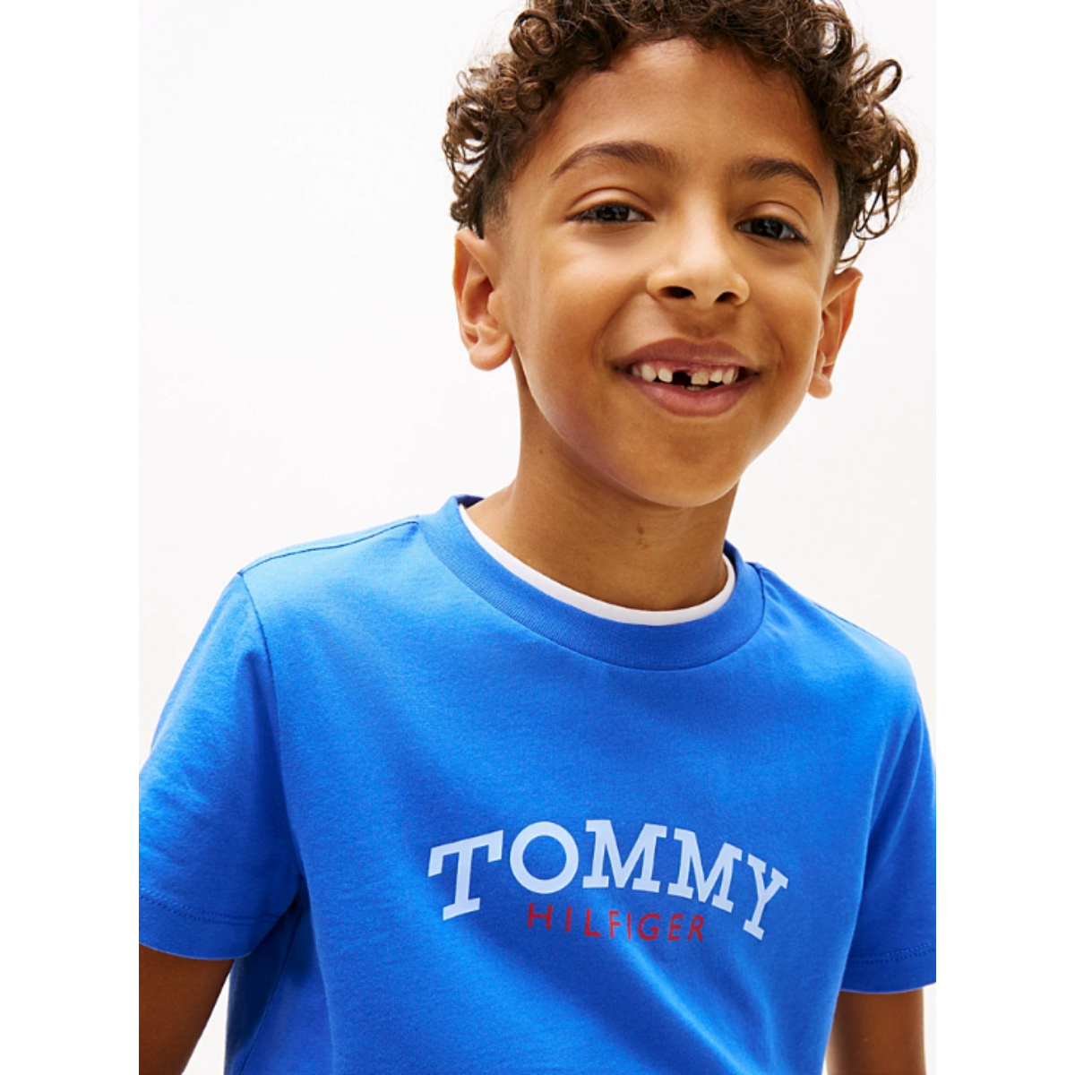 Tommy Hilfiger - Cotton Sky Blue Heritage Top