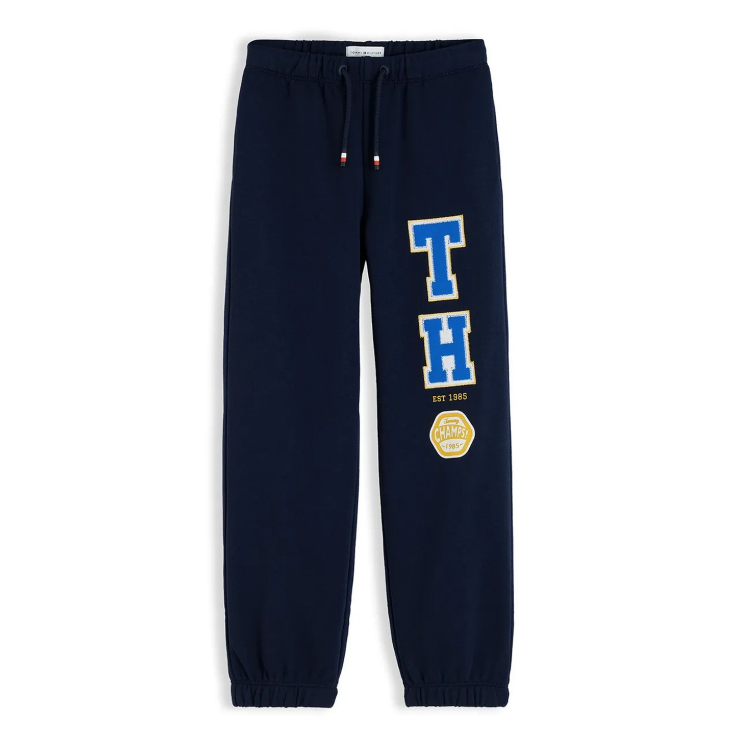 Tommy Hilfiger - Blue Cotton Big TH Trackpant