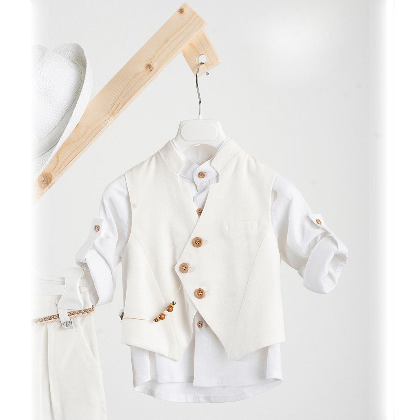 Κουστούμι Βάπτισης - Κωδικός: S26 Enrique Offwhite