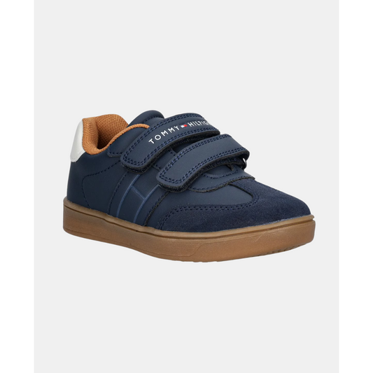 Tommy Hilfiger - Blue Low Cut Velcro Sneaker