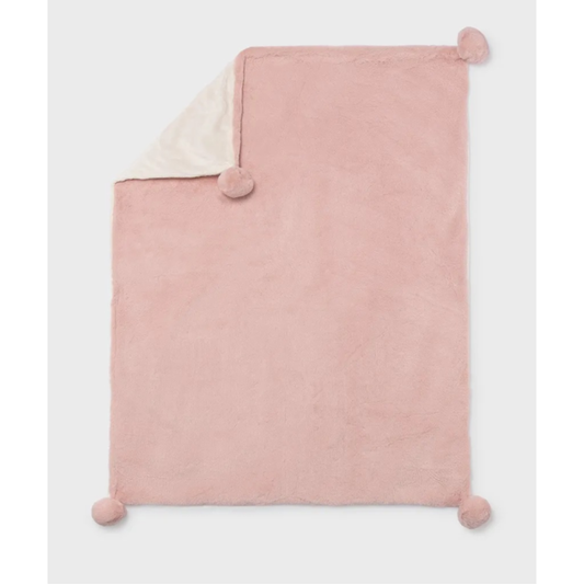 Mayoral - Pink Pom Pom Blanket