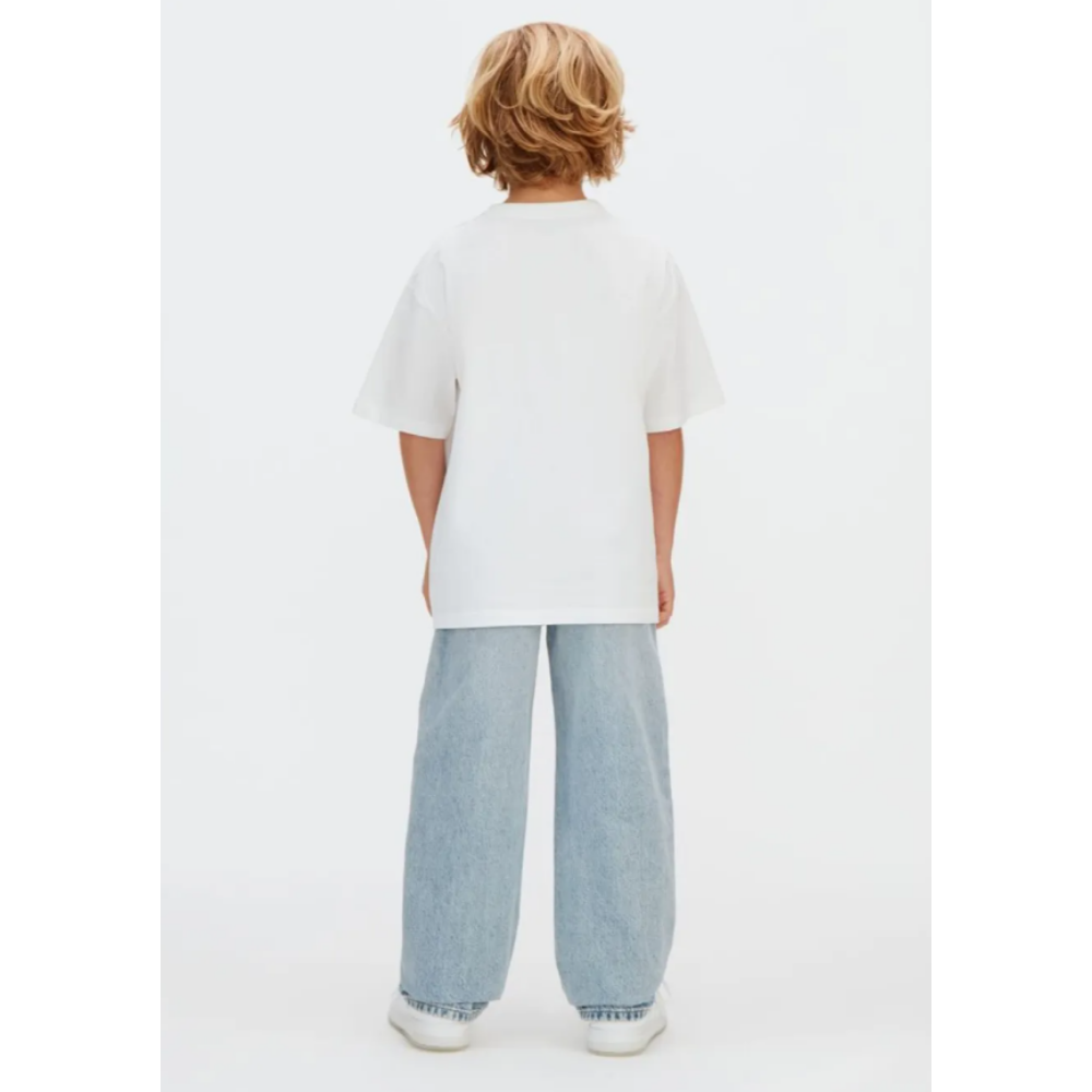 Calvin Klein - White Squared Logo Top