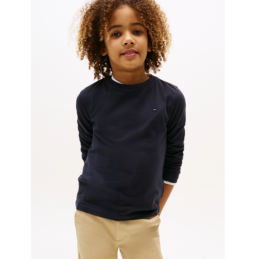Tommy Hilfiger - Blue Basic TH Top