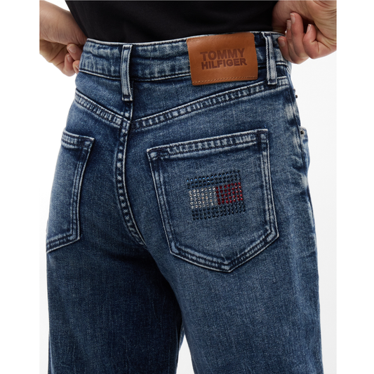 Tommy Hilfiger - Back Flag Girls Jeans