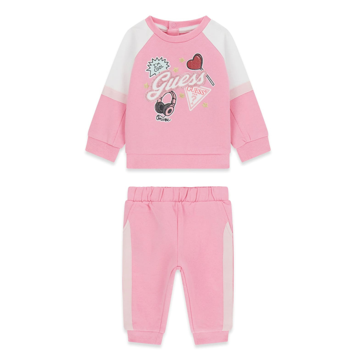 Guess - Two Pieces Pinky Cotton Set