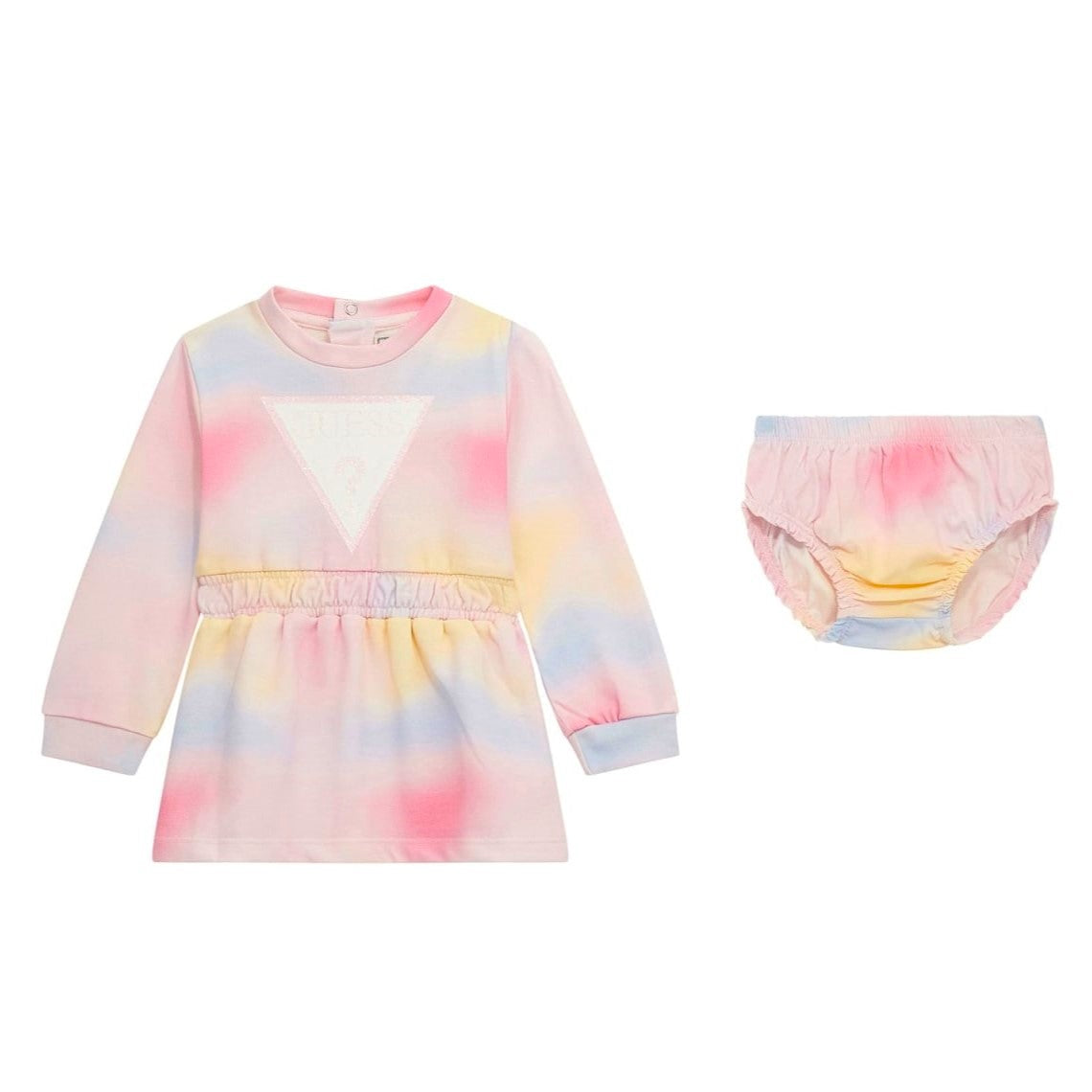 Guess - Baby Girls Colourful Cotton Dress