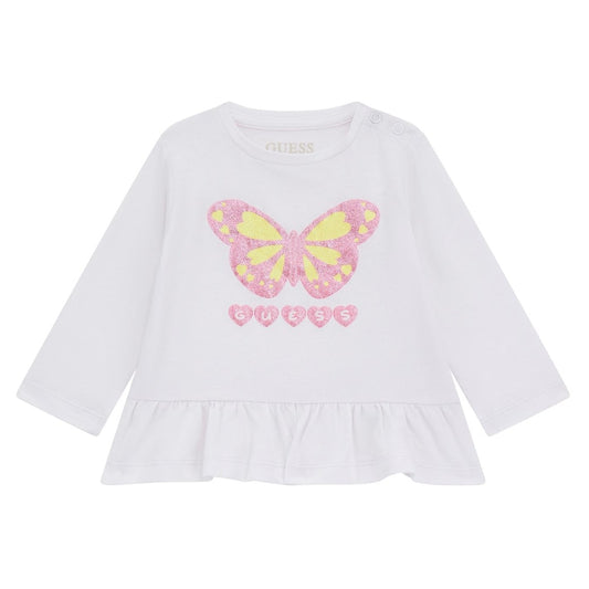 Guess - White Butterfly Top