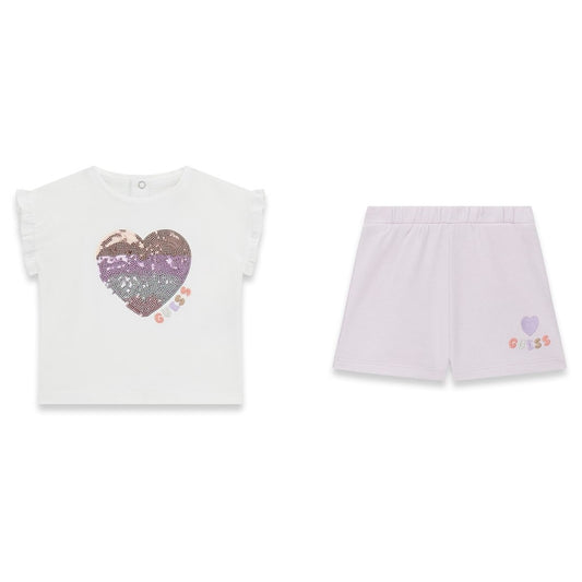 Guess - Glittery Guess Cotton Set